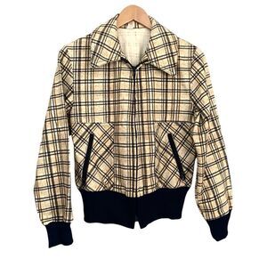 INOV Vintage Bomber Jacket, Striped.